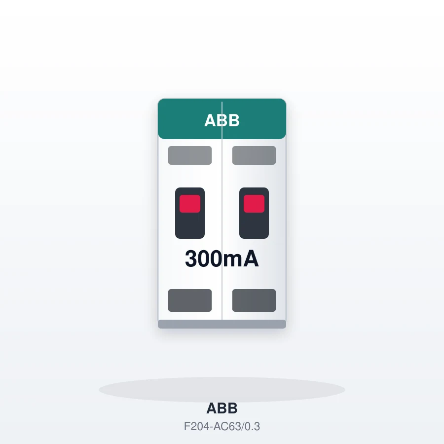 ABB F204 4x63A 300mA Kaçak Akım Rölesi