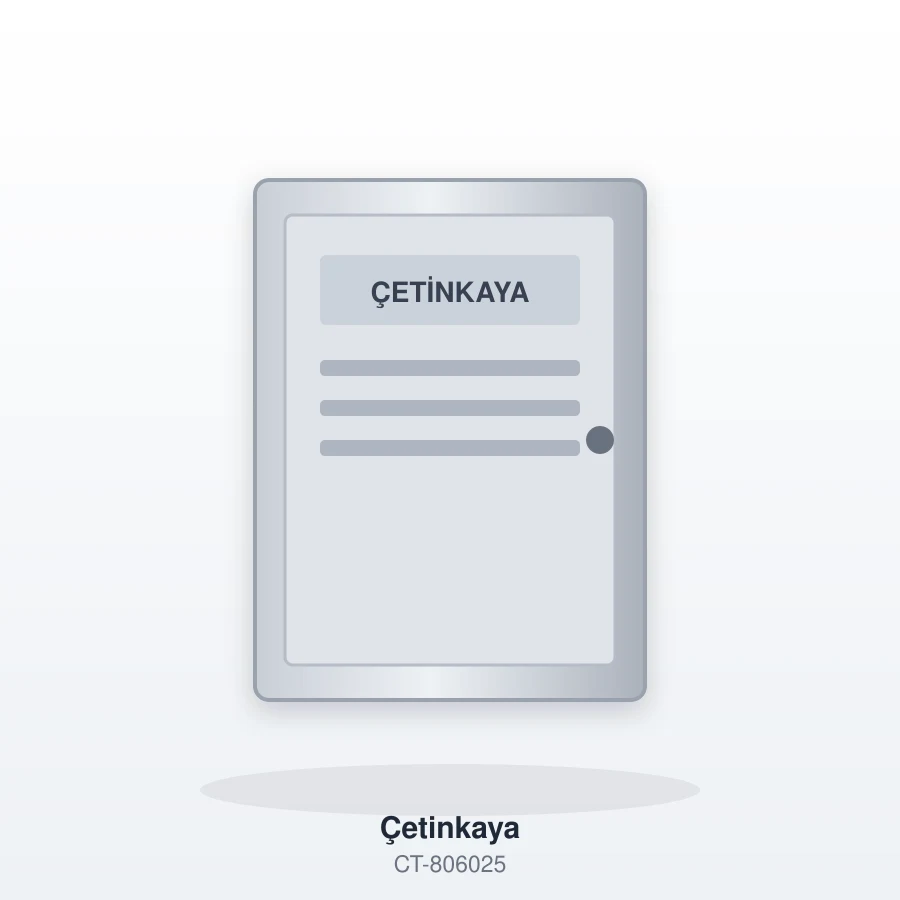 Çetinkaya 800x600x250 Metal Pano (IP65)