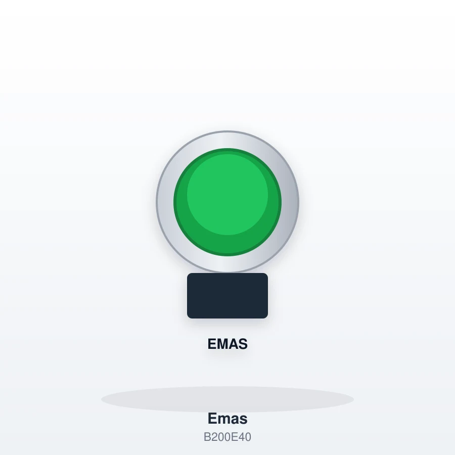 Emas Acil Stop Butonu Mantar Kafa 40mm