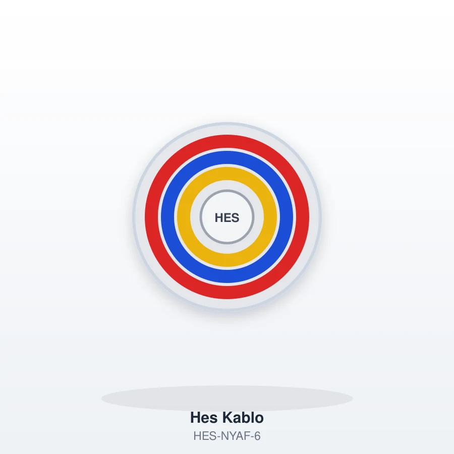 Hes Kablo NYAF 6mm² Kablo (100 metre)