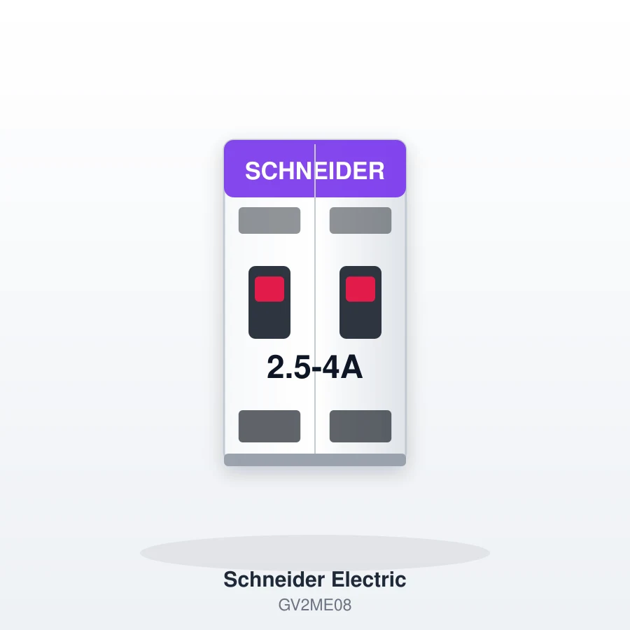 Schneider GV2ME08 2.5-4A Motor Koruma Şalteri