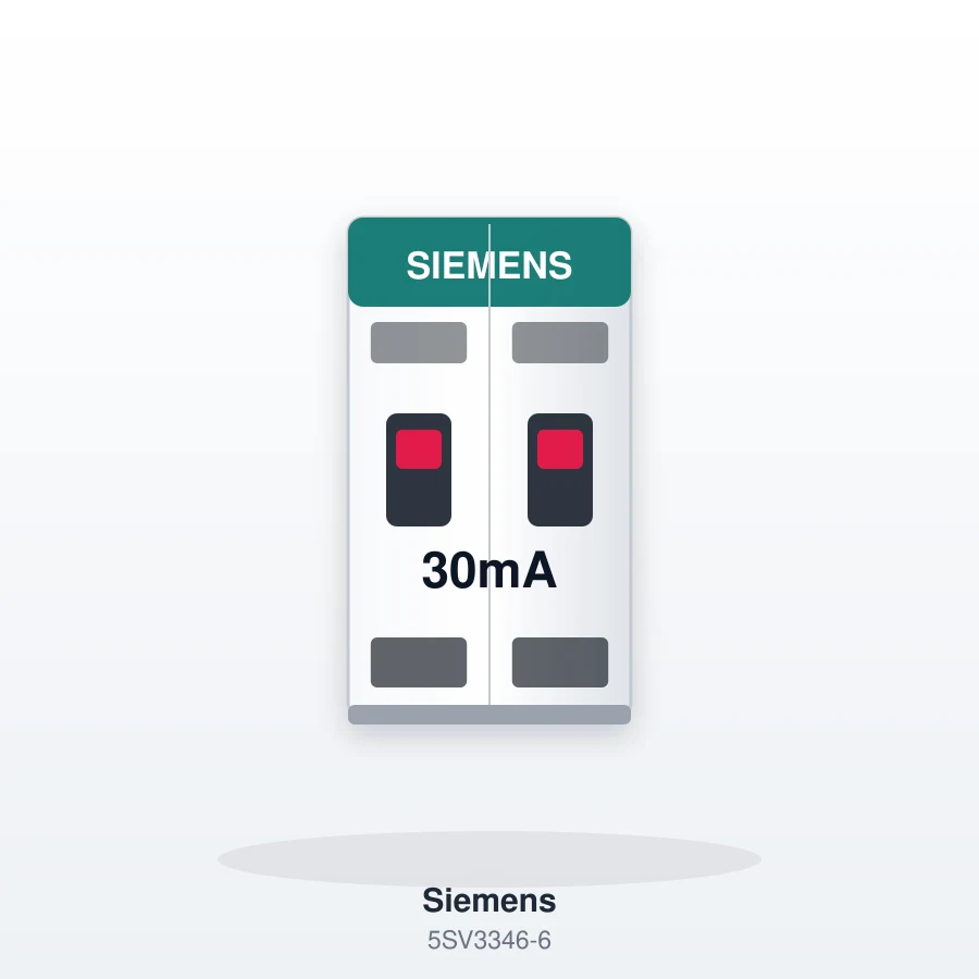 Siemens 5SV3 4x40A 30mA Kaçak Akım Rölesi